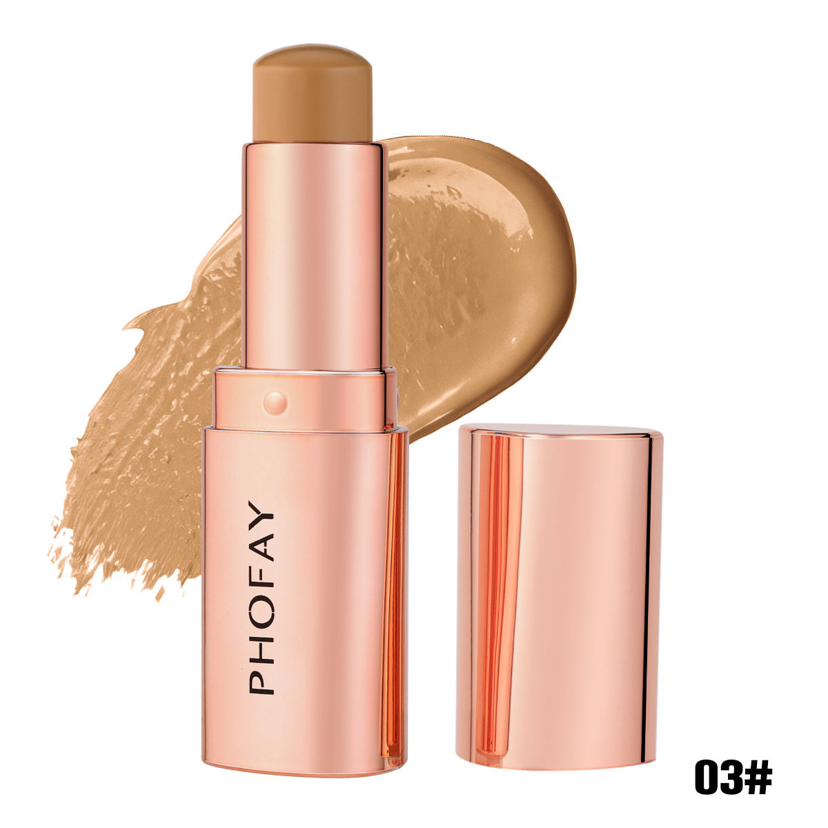 PHOFAY Shaping CONTOUR Stick with Built-in Blending Brush